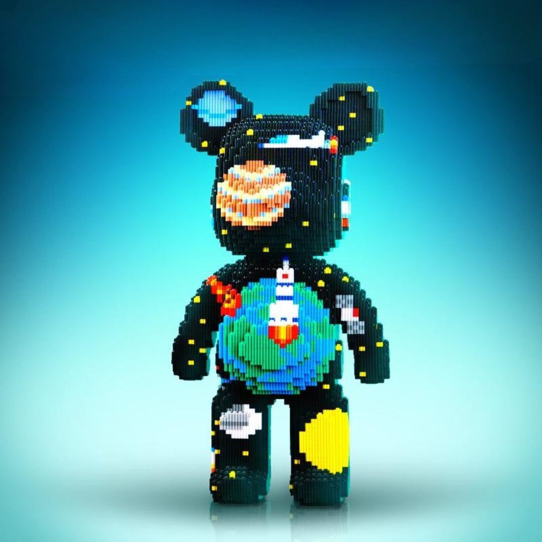 Bear Building Blocks Fun Educational Toy for Kids, Perfect Christmas & Birthday Gift