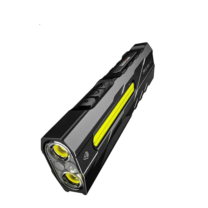 T9 EDC Flashlight – 1500 Lumens Multi-Light LED with Red Laser, UV & USB-C Rechargeable