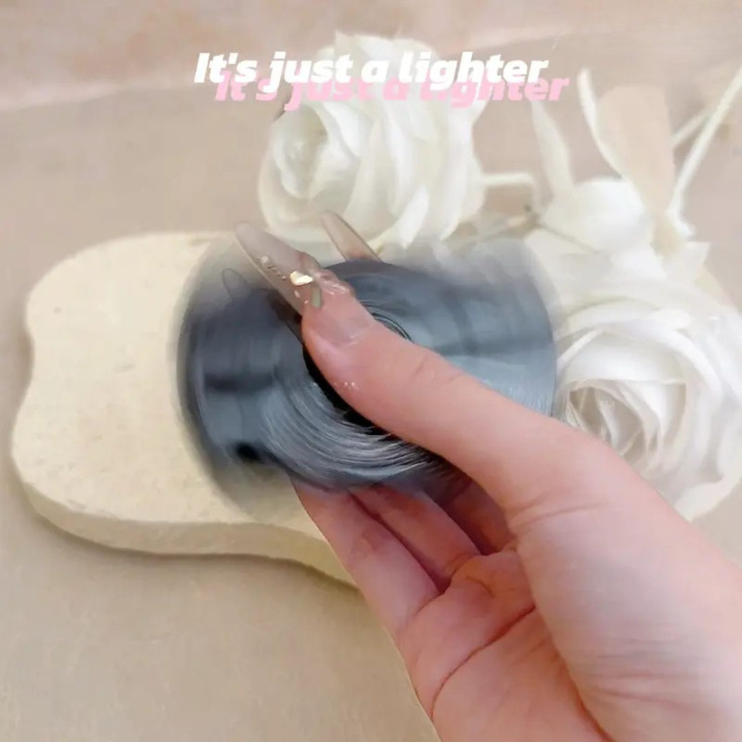 Windproof Torch Lighter Rotating & Foldable Steel Lighter for Daily Use & Outdoor Cooking