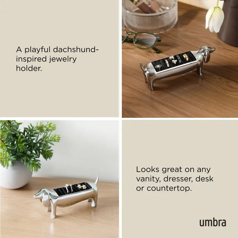 Dog Ring Holder Unique Jewelry Organizer for Rings, Bracelets, and Accessories