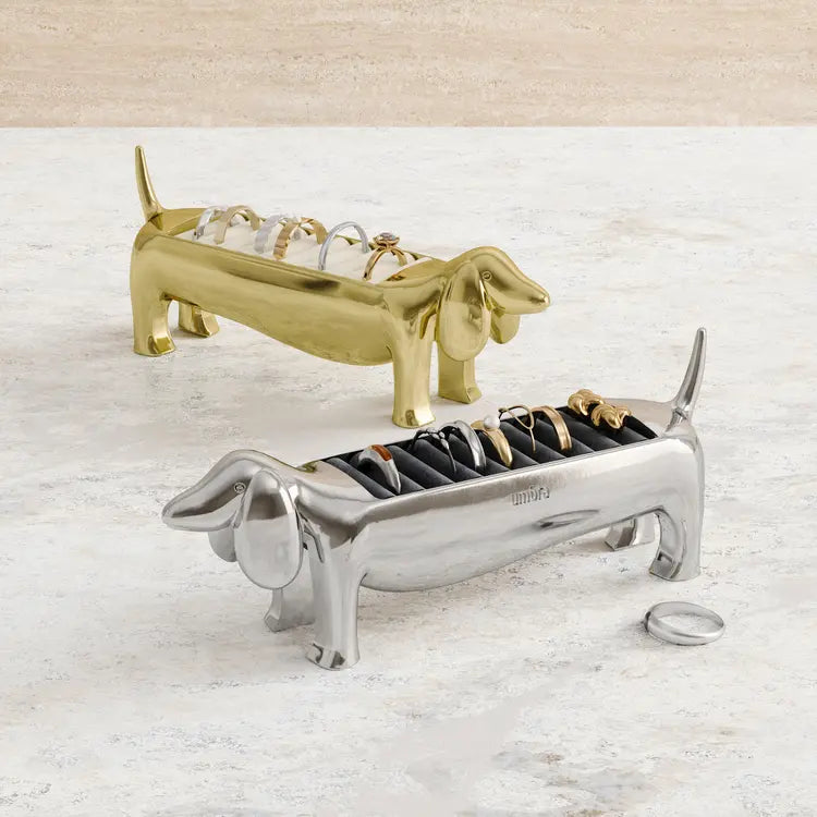 Dog Ring Holder Unique Jewelry Organizer for Rings, Bracelets, and Accessories