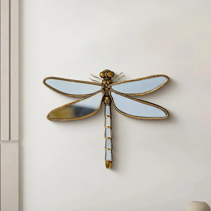 Dragonfly Wall Decor Creative Wall Mounted Art for Living Room & Bedroom