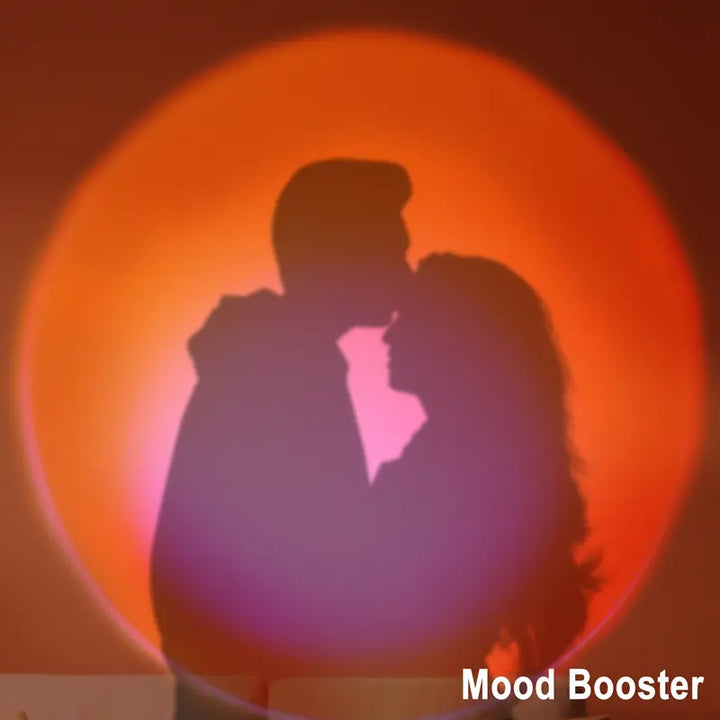Sunset Lamp Projector 180° Adjustable 4 Modes, RGB Ambient Light for Bedroom & Parties