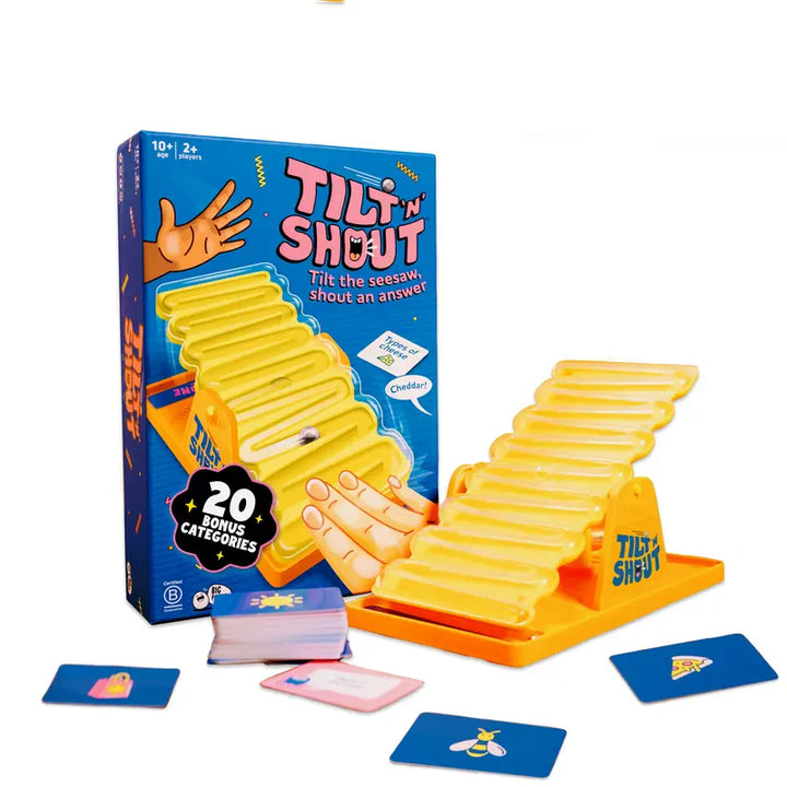 Tilt N Shout – Fun Family Board Game by Big Potato Games