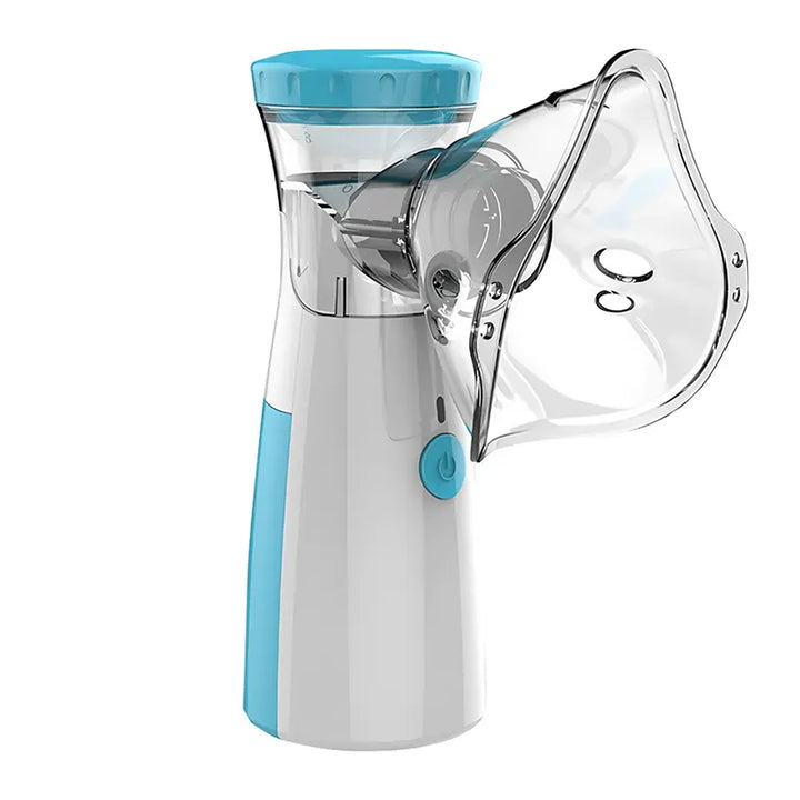 Portable Handheld Nebulizer Mesh Spacer Machine with Accessories for Adults & Kids
