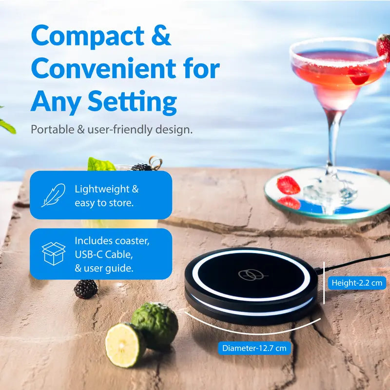 Automated Cocktail Machine – Smart Cocktail Maker with Interactive Lighting for Home Bars