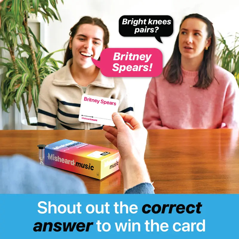 Misheard Music Game – Funny Guess the Lyric Nonsense Challenge