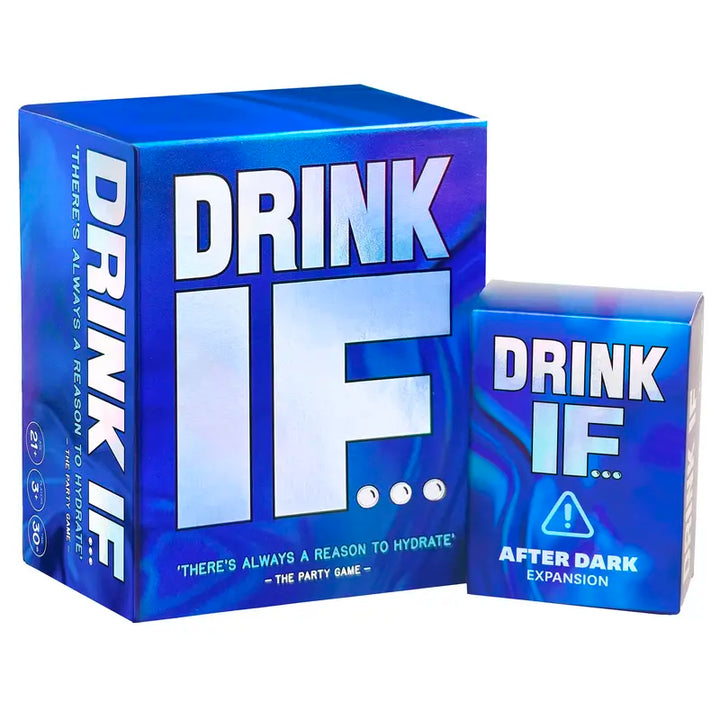 Drink IF... Adult Party Drinking Game + After Dark Expansion 800 Fun Reasons to Drink