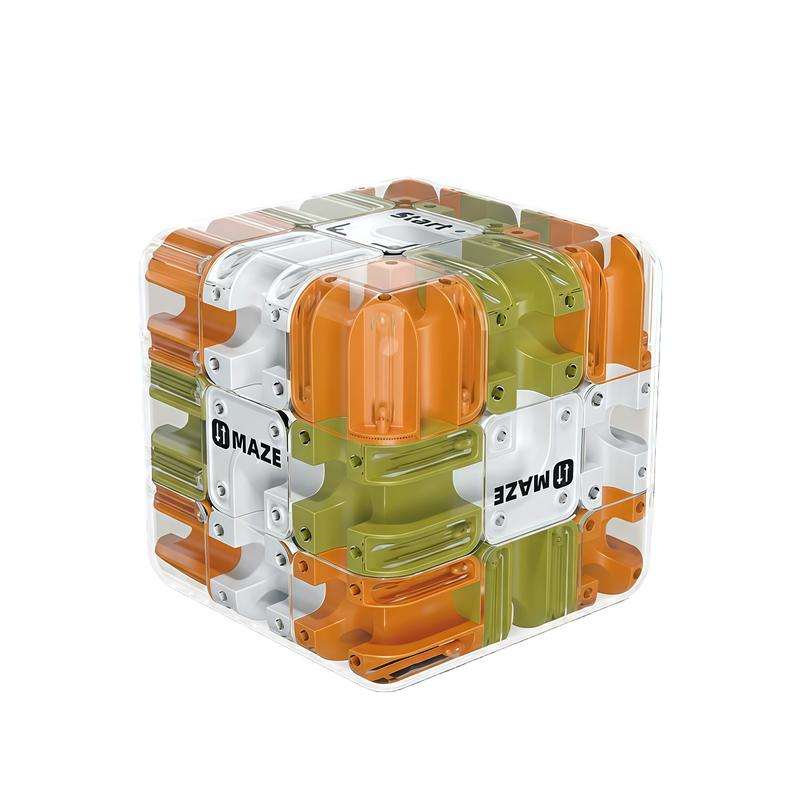 3D Ball Maze Cube Puzzle – Educational Logic Cube for Kids, Parent-Child Battle Game