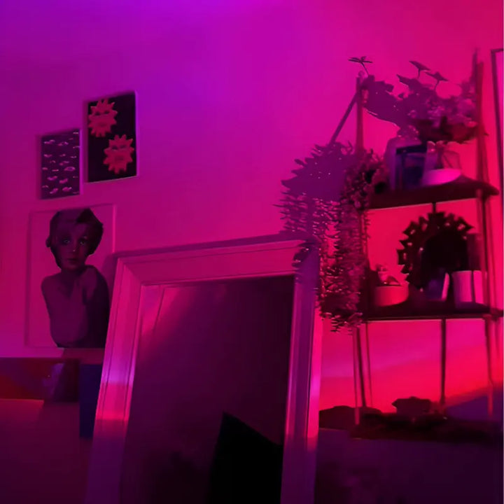 Sunset Lamp Projector 180° Adjustable 4 Modes, RGB Ambient Light for Bedroom & Parties