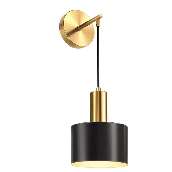 Wireless Battery-Powered Wall Lamp with Adjustable LED Bulb & Remote Control