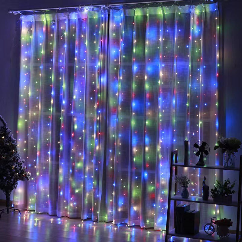 USB Powered LED Curtain String Lights  Decorative Lights