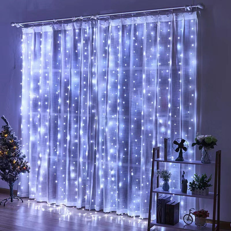 USB Powered LED Curtain String Lights  Decorative Lights