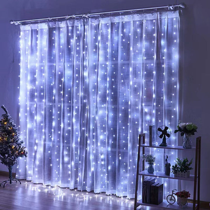 USB Powered LED Curtain String Lights  Decorative Lights
