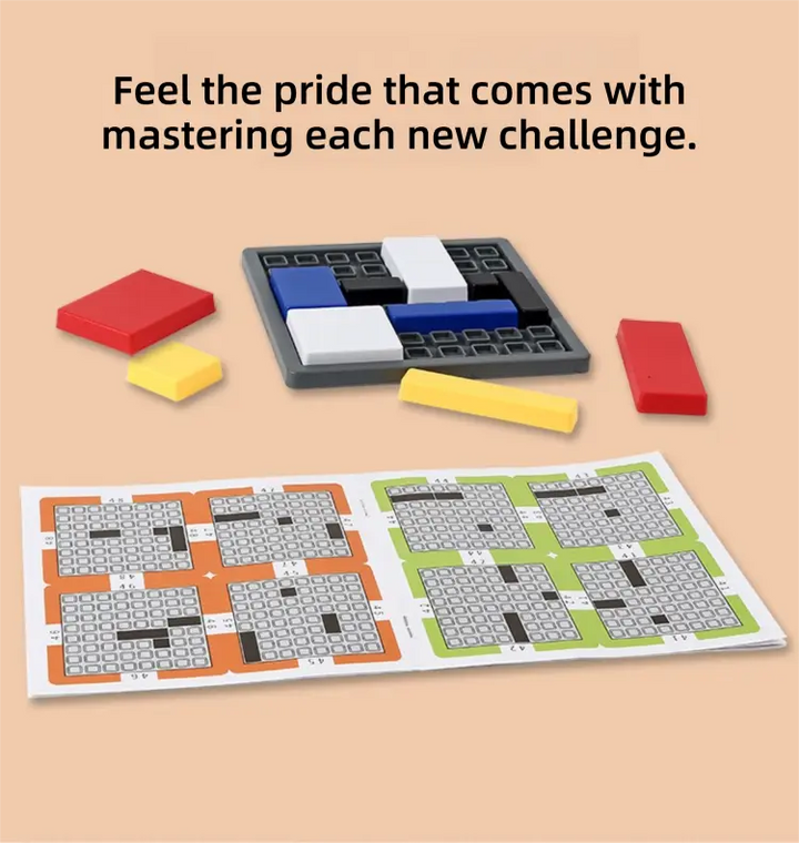 Logic Puzzle Brain Teaser Game – 88 Challenging Levels for Kids & Adults (Ages 7+)