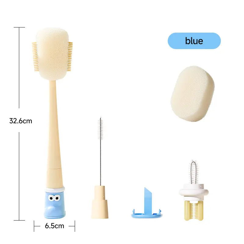 5-in-1 Multifunctional Bottle Brush Cup Lid Cleaner & Kitchen Cleaning Tool