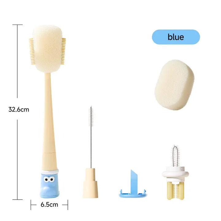 5-in-1 Multifunctional Bottle Brush Cup Lid Cleaner & Kitchen Cleaning Tool