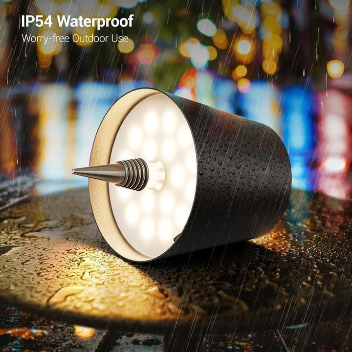 Rechargeable Wine Bottle Lamp Wireless LED Light with 3 Color Temperature Modes