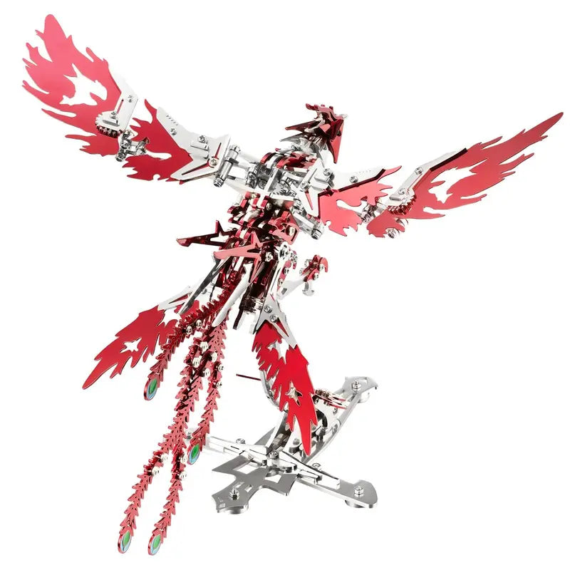 DIY 3D Metal Dragon Puzzle – Stainless Steel Craft Kit for Adults, Kids & Family Fun