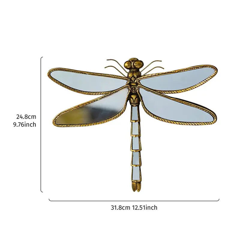 Dragonfly Wall Decor Creative Wall Mounted Art for Living Room & Bedroom