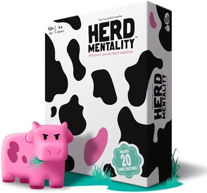Herd Mentality Board Game – The Udderly Addictive Family Game for 4-20 Players