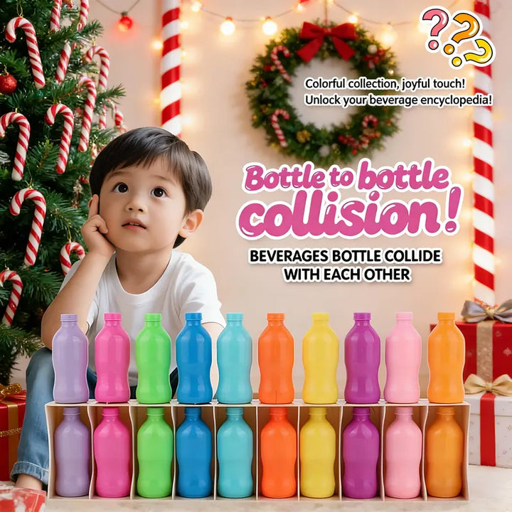 Match The Bottle Color Game – 20 Pieces for Family Game Nights, Enhances Logical Thinking