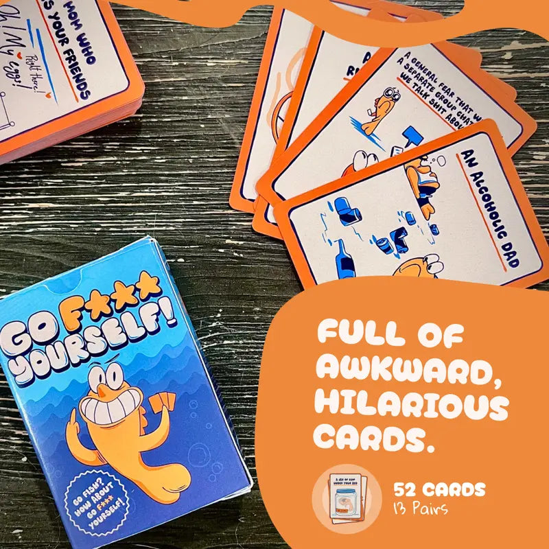 Go Fuck Yourself Adult Card Game - Hilarious Party Game for 3-10 Players
