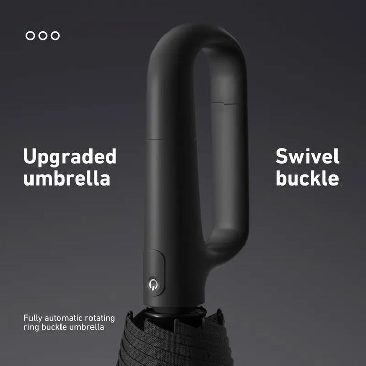 Automatic Folding Umbrella Windproof & Waterproof Portable Rain Umbrella for Men & Women