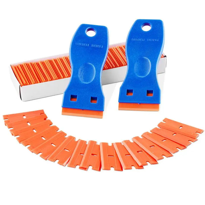 Plastic Blades for Razor Scraper Sticker, Decal & Adhesive Remover